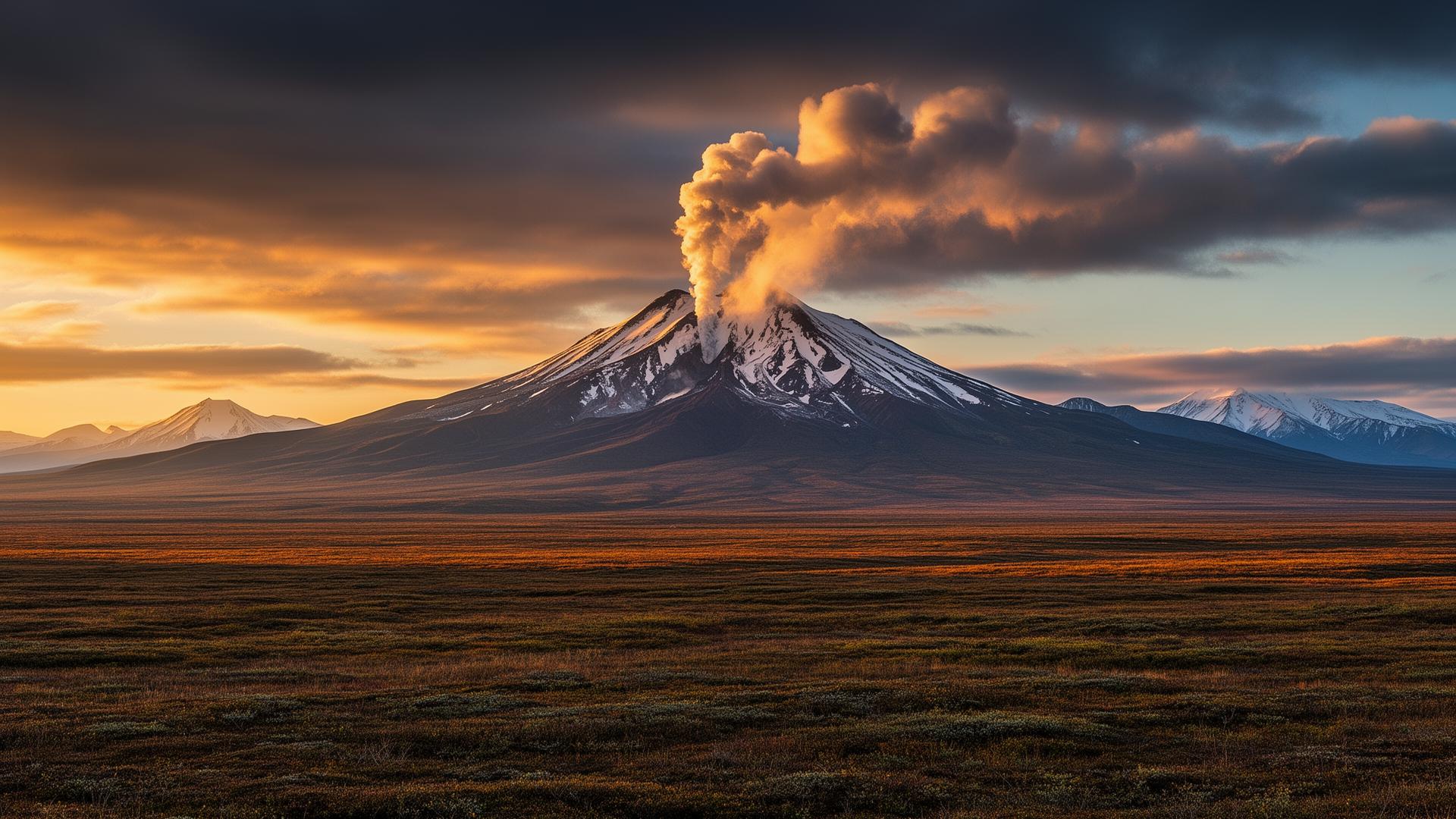Вулканы Камчатки